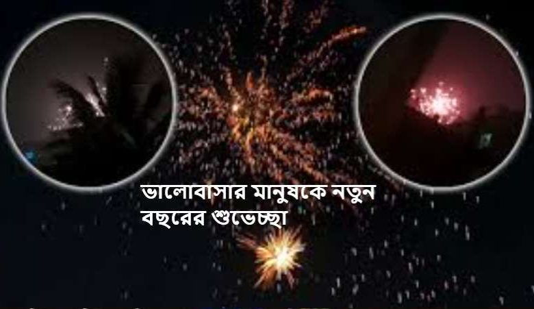 ভালোবাসার মানুষকে নতুন বছরের শুভেচ্ছা