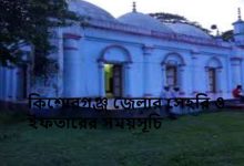 কিশোরগঞ্জ জেলার সেহরি ও ইফতারের সময়সূচি