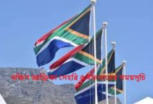 দক্ষিণ আফ্রিকা সেহরি ও ইফতারের সময়সূচি