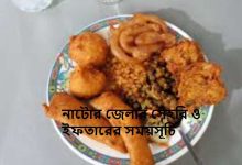 নাটোর জেলার সেহরি ও ইফতারের সময়সূচি